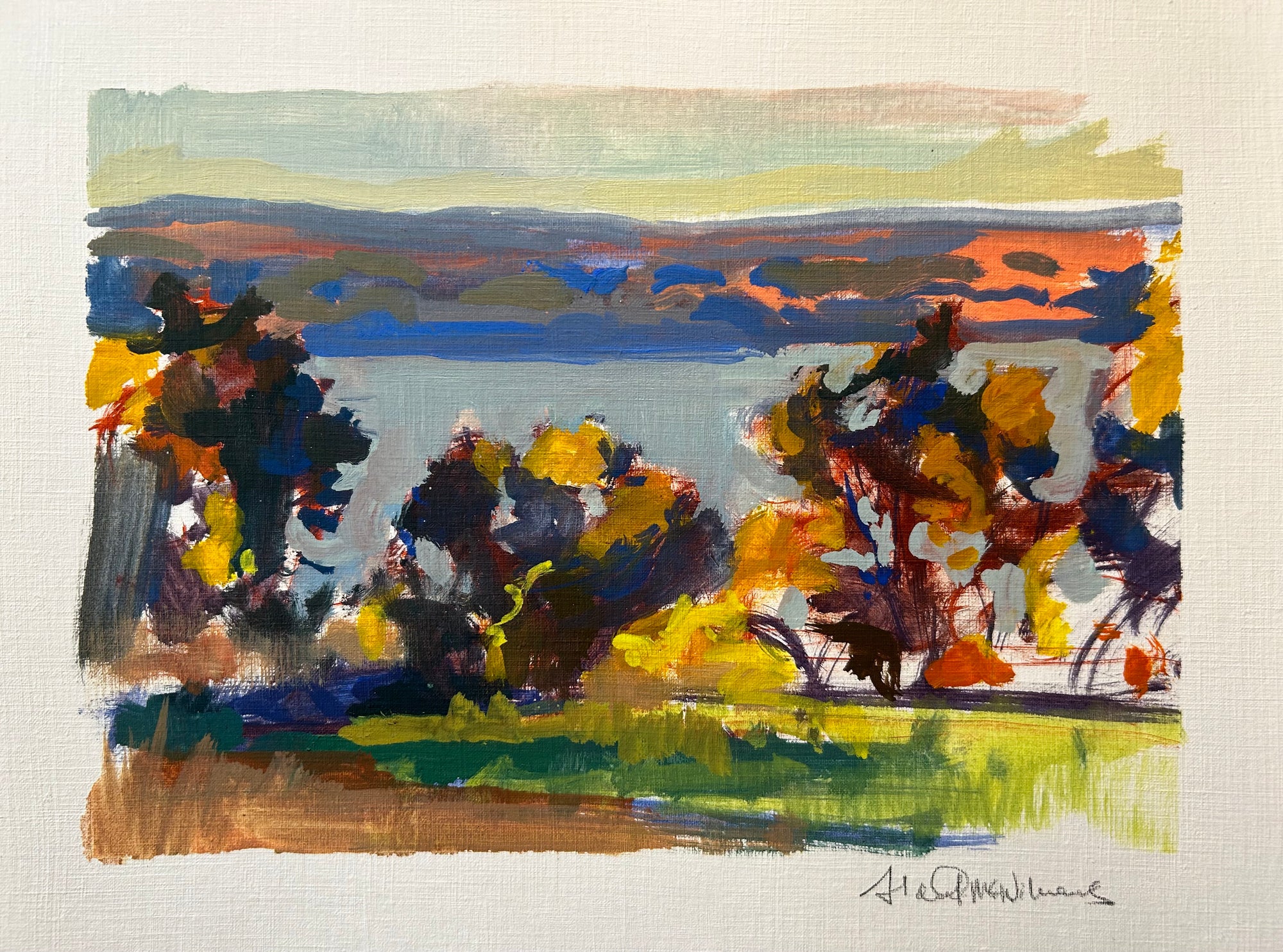Alden Trevor McWilliams -  Hudson River series