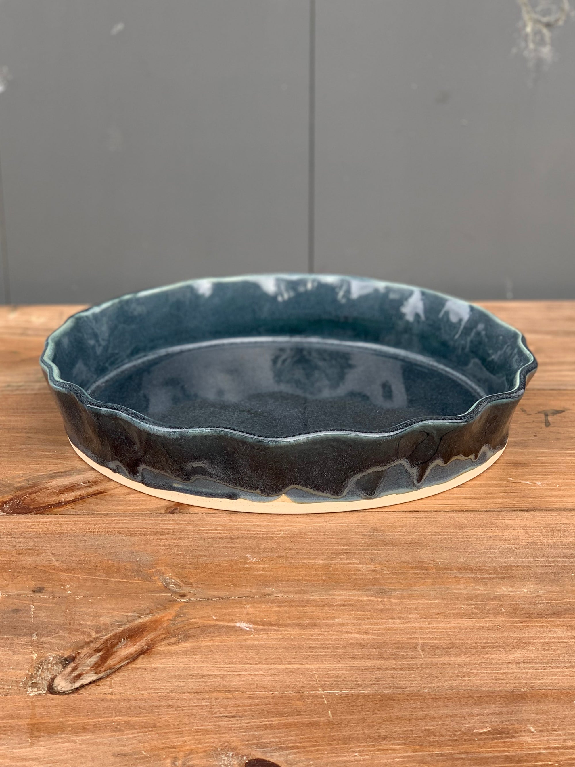 Wavy Pie Dish