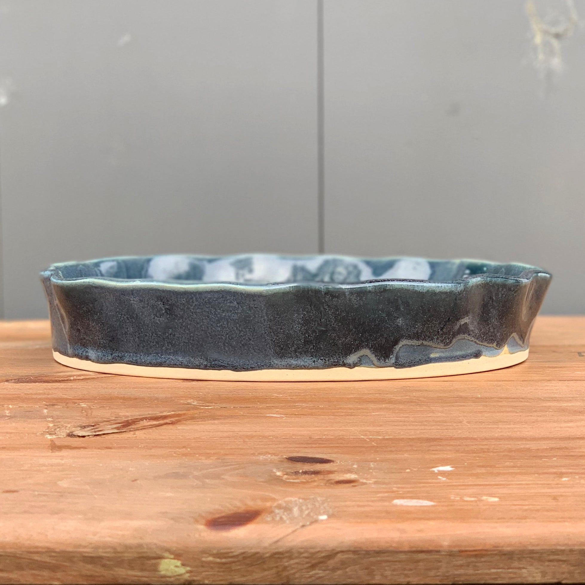 Wavy Deep Pie Dish